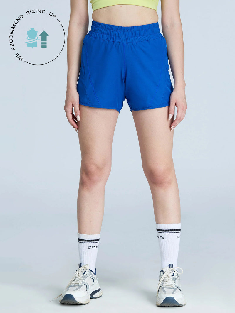 Cobalt Sprint Shorts - Lined