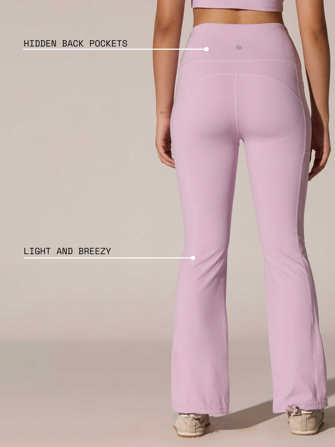 Lilac All-Day Flex Flare Pants