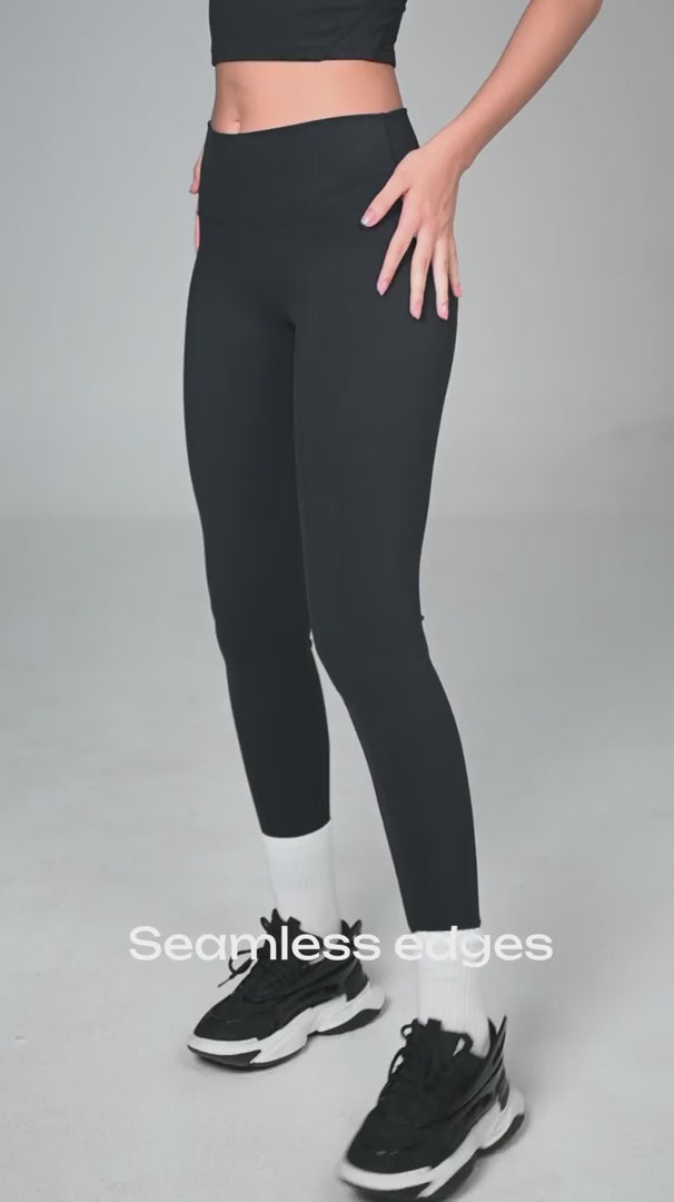 Black Elevate 24/7 Seamless Leggings