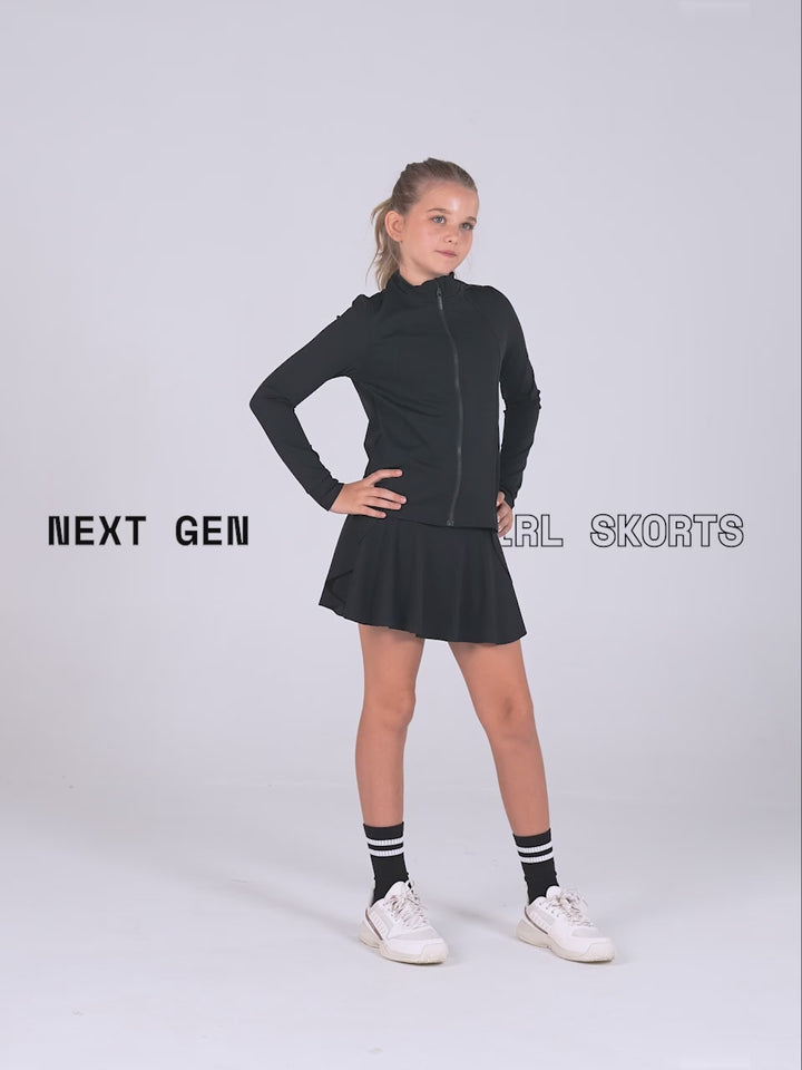 Black Next Gen Swirl Skorts