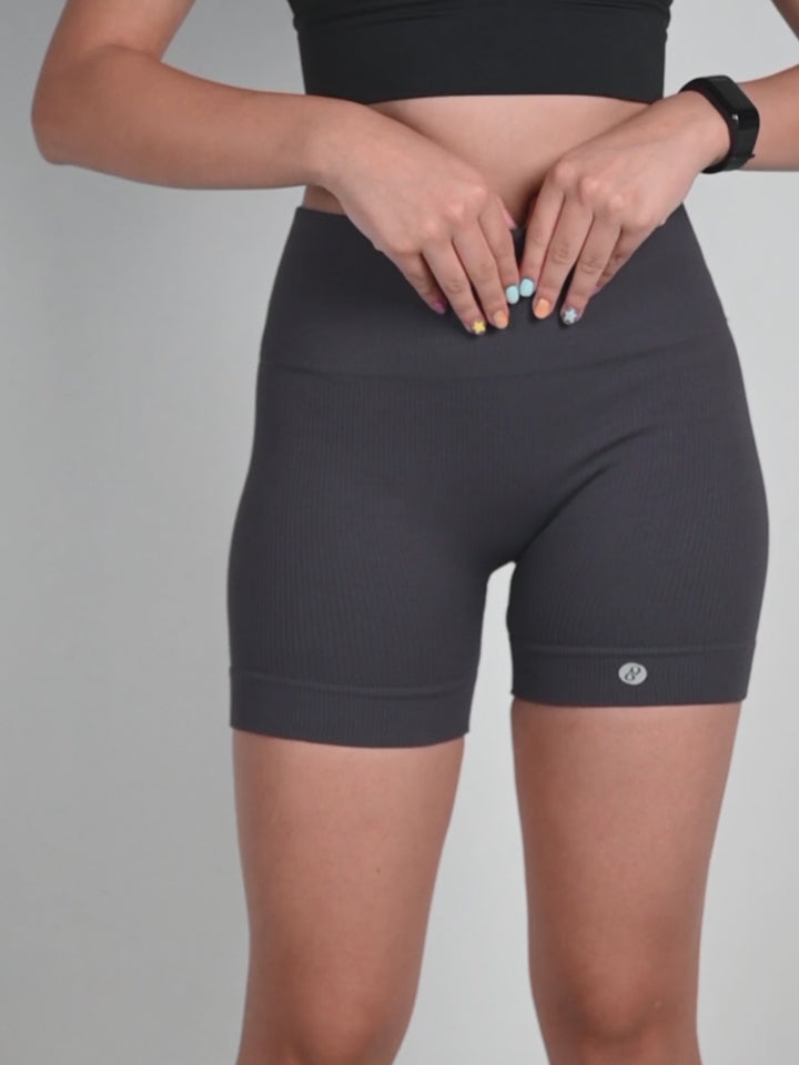 Ash Seamless Booty Shorts