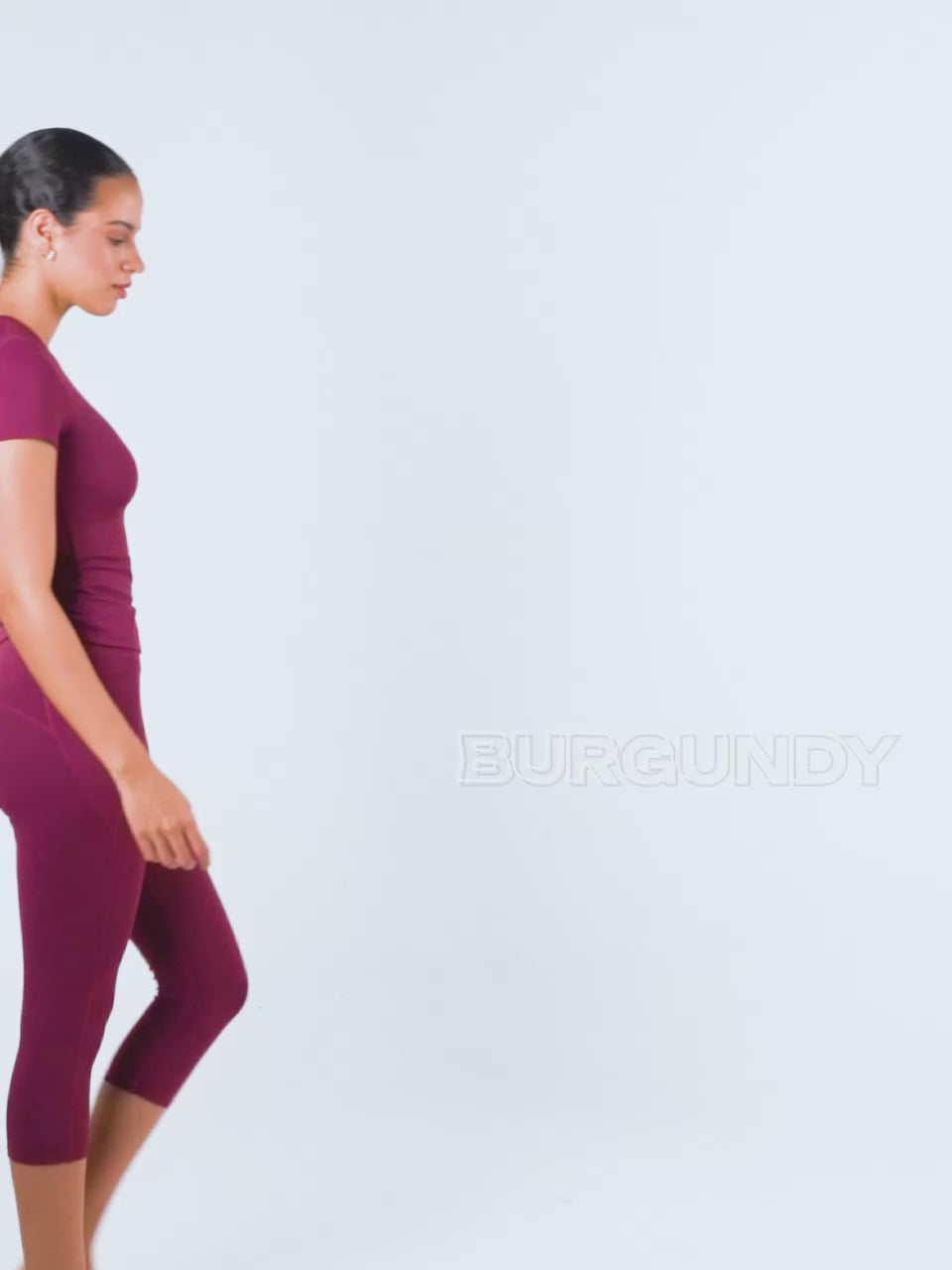 Burgundy Sculpt Capri