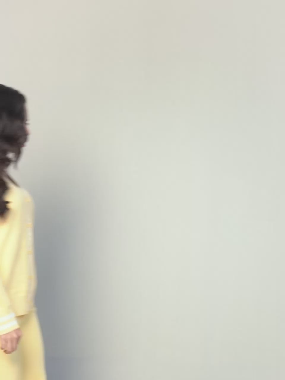 Yellow Club Cardigan