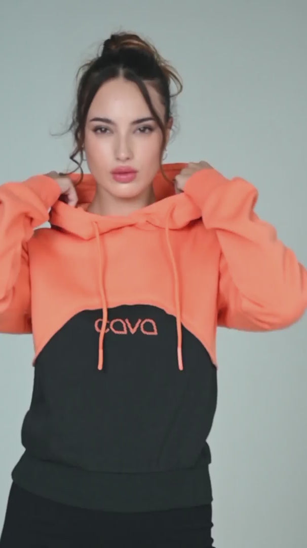 Orange Dual Shade Adapt Hoodie