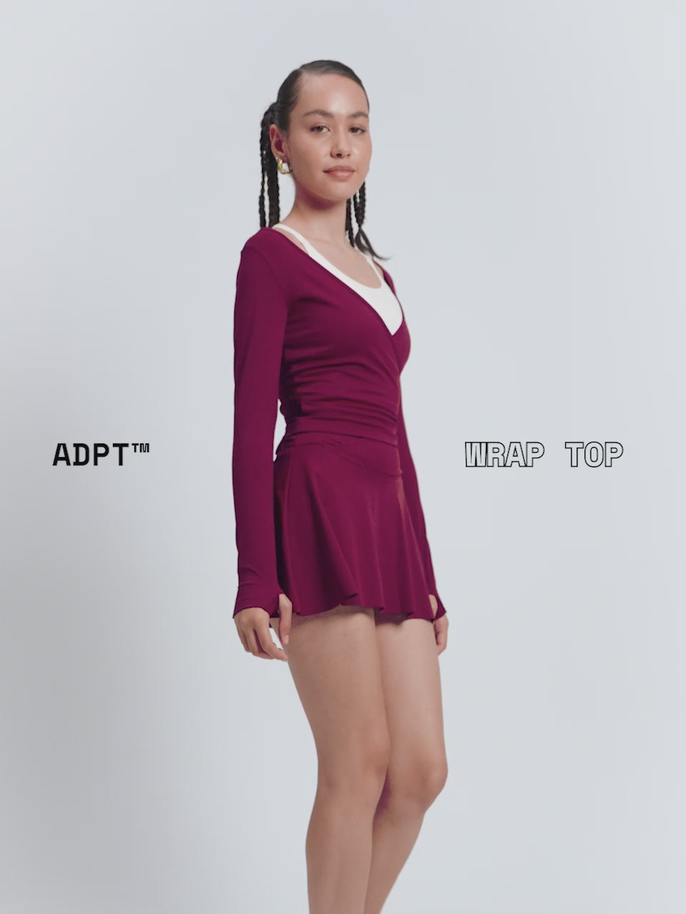 Cherry ADPT™ Wrap Top