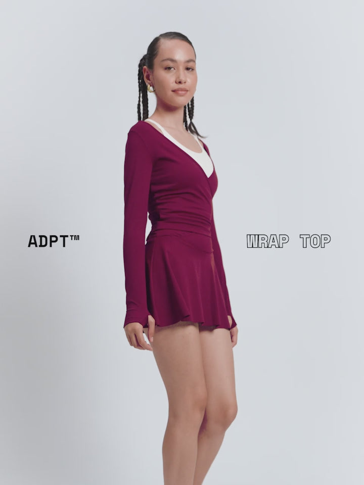 Cherry ADPT™ Wrap Top