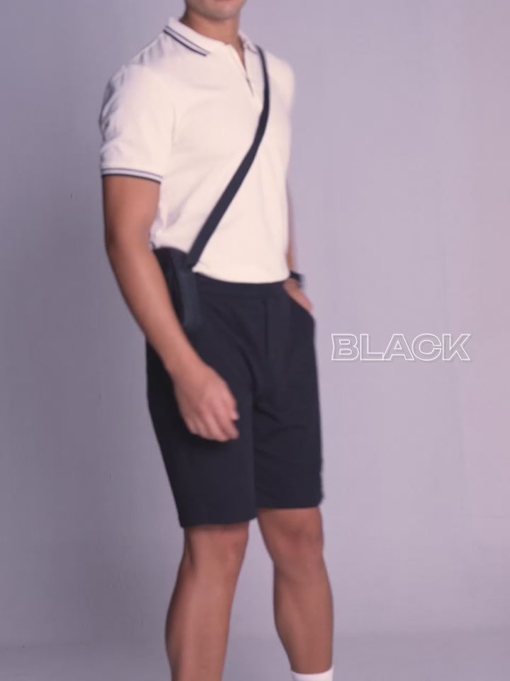 Black Relax-in Shorts