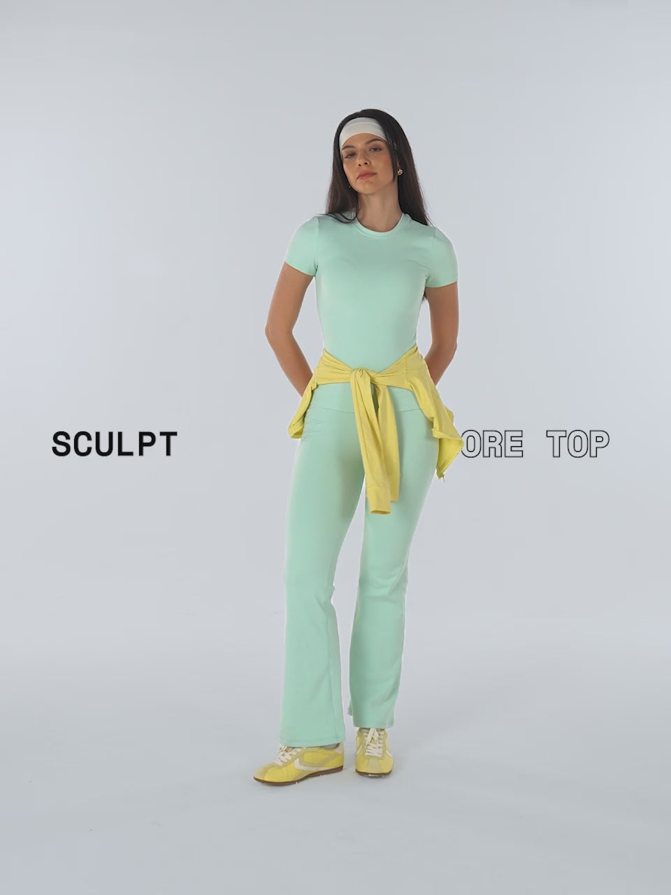 Mint Sculpt Core Top