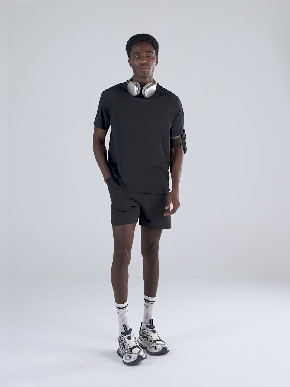 Black Velocity Training Tee