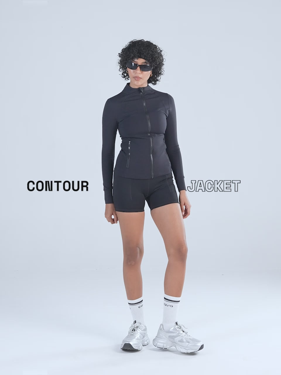 Black Contour Jacket