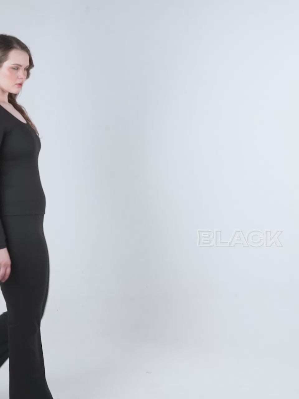 Black Sculpt Bootcut Leggings