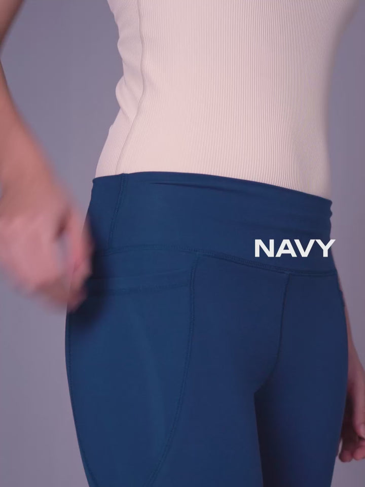 Navy Sculpt Leggings