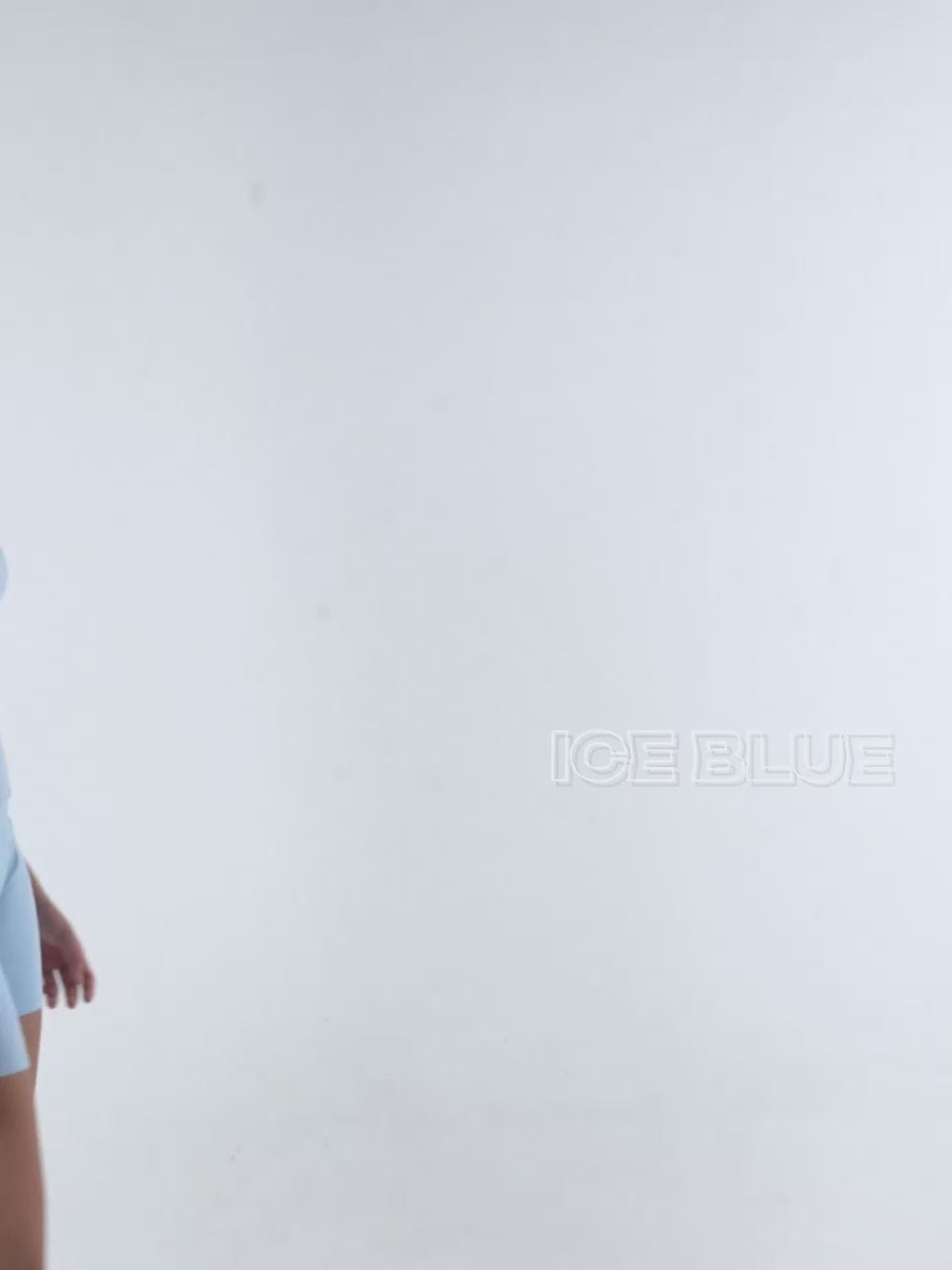 Ice Blue Sculpt Core Top