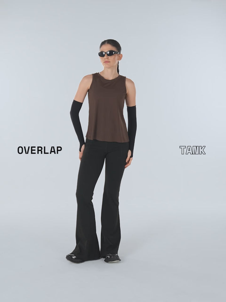 Brown Overlap Tank
