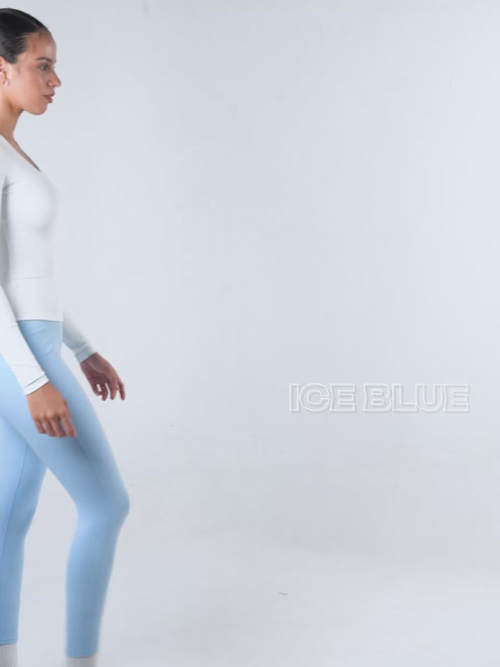 Ice Blue Sculpt Core Leggings