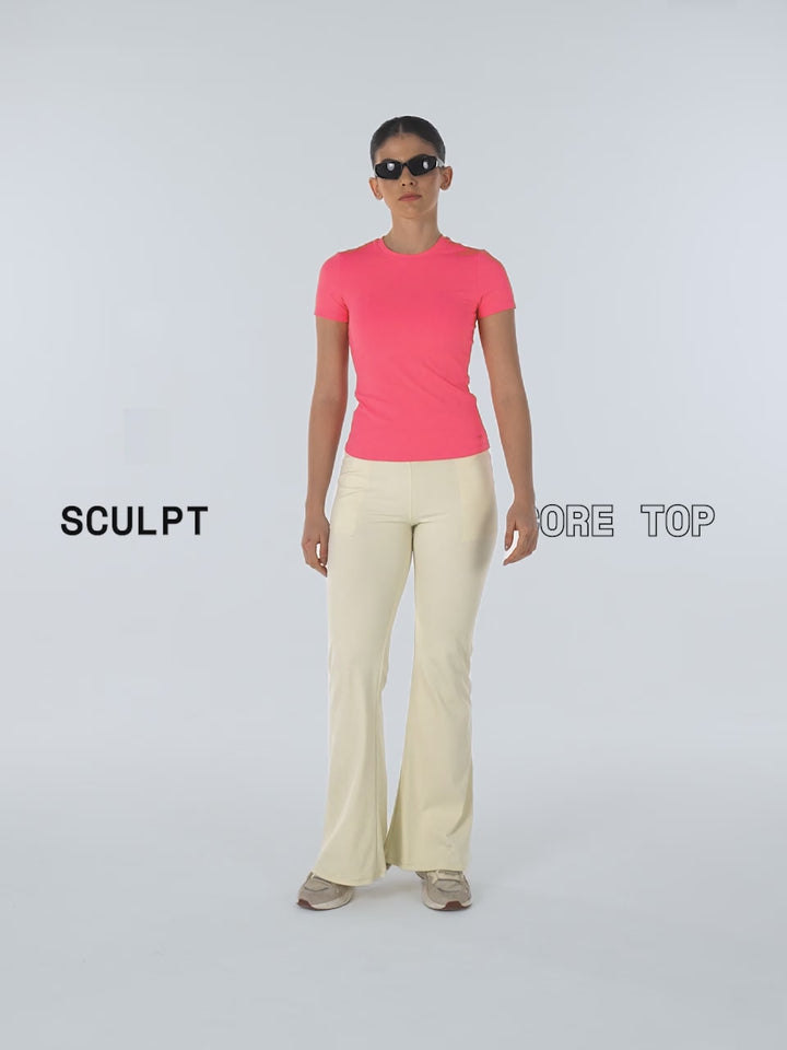 Coral Sculpt Core Top
