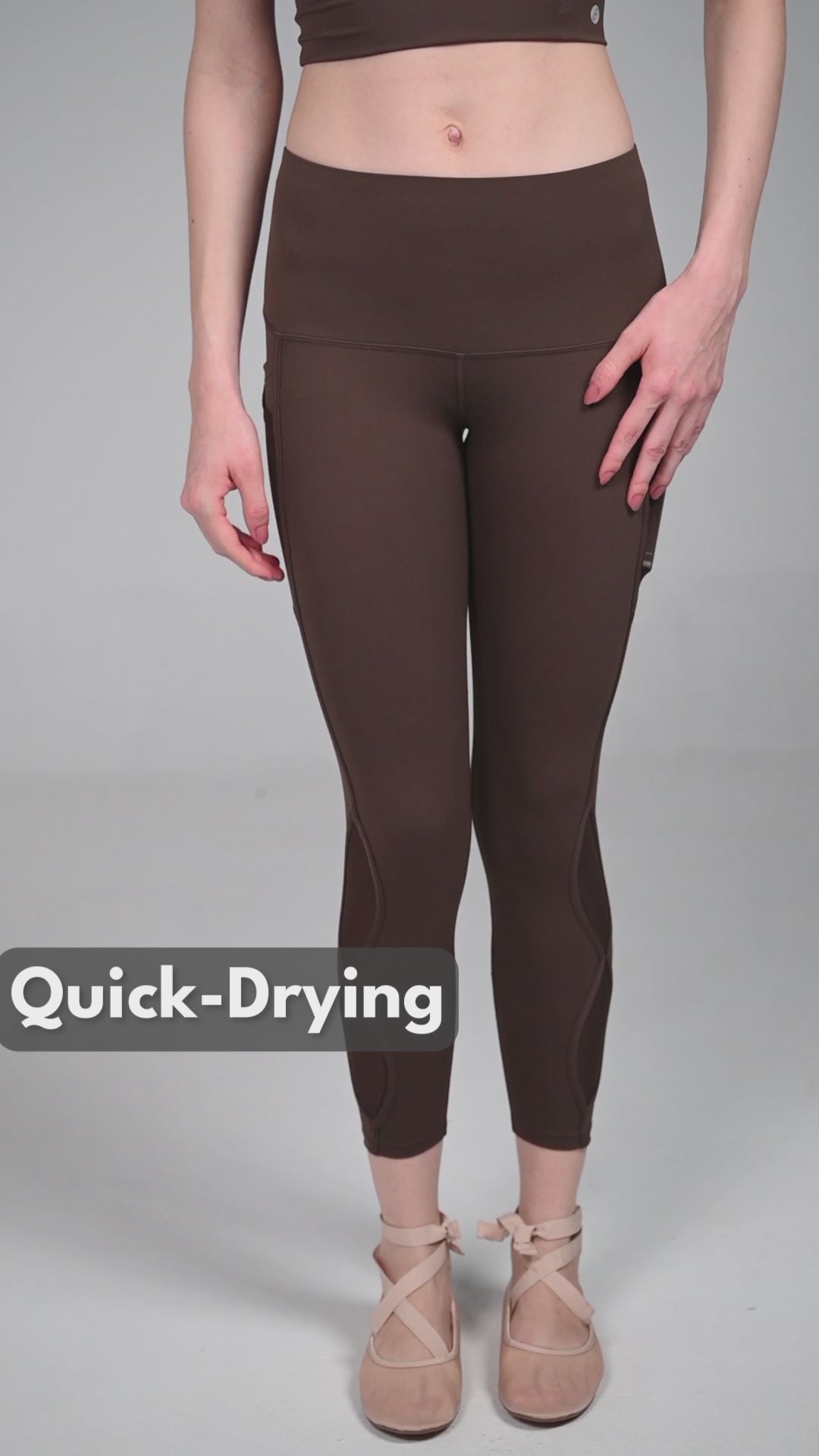 Brown MeshFit Leggings