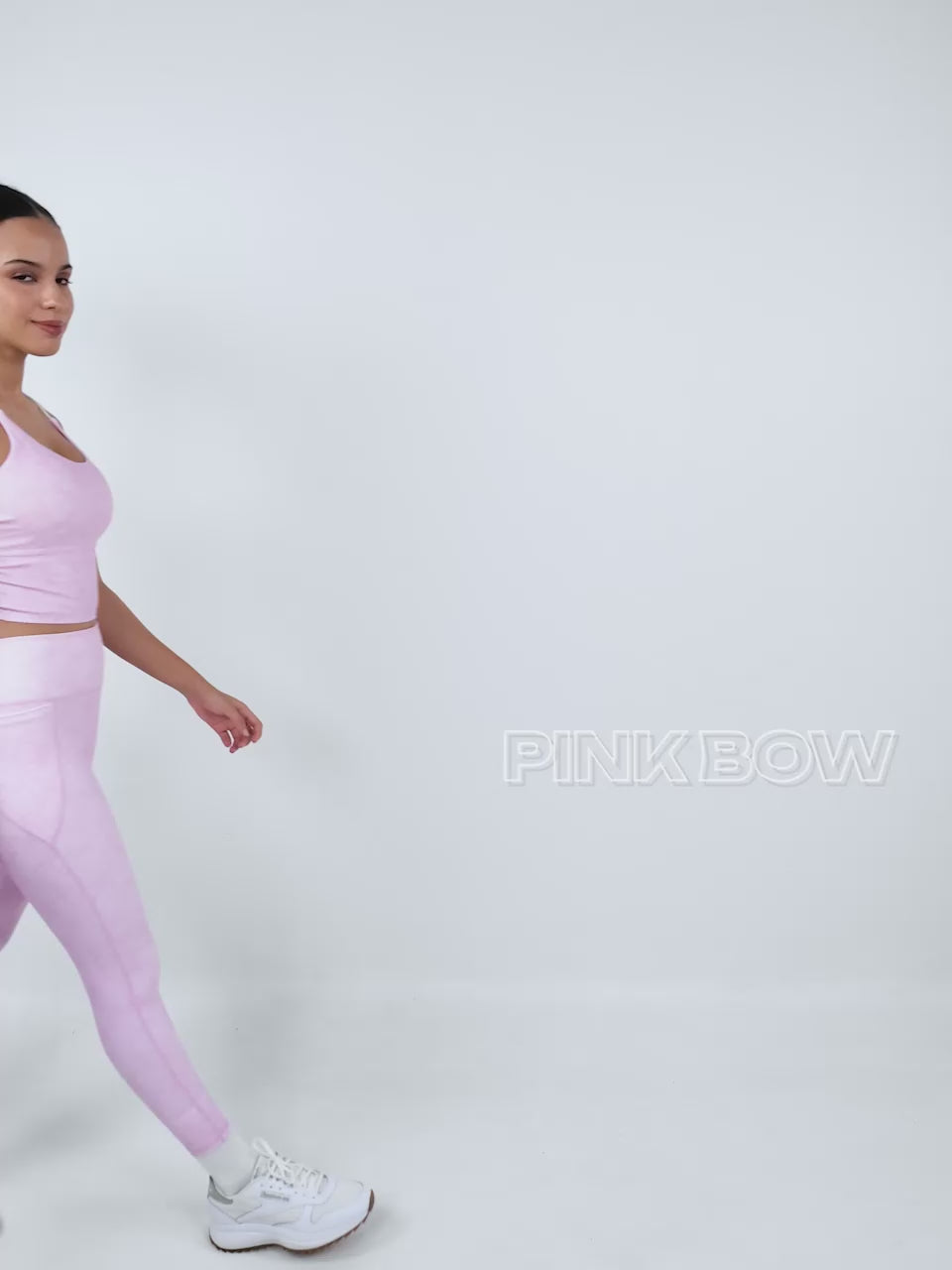 Pink Bow Sculpt Core Leggings