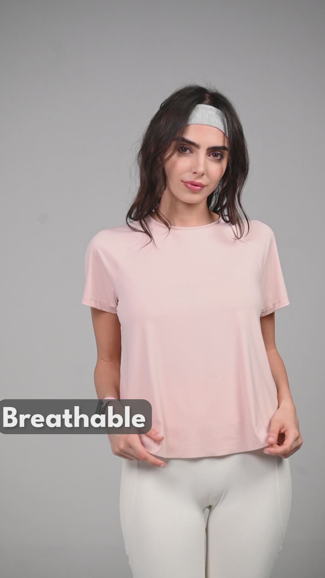 Blush Overlap Tee