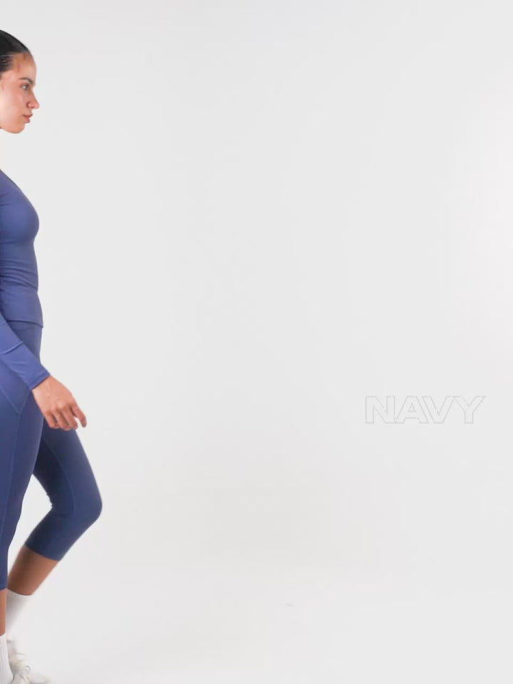 Navy Sculpt Capri