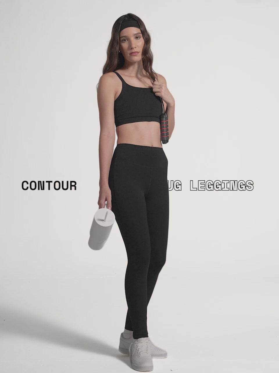 Black Contour Snug Leggings