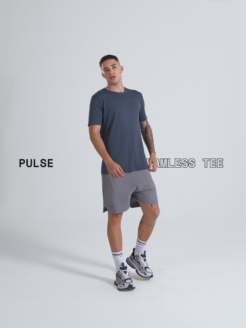 Ash Pulse Seamless Tee