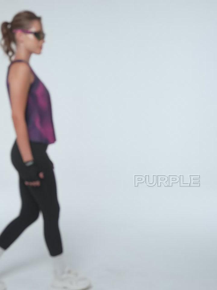 Purple Fluid Overlap Tank