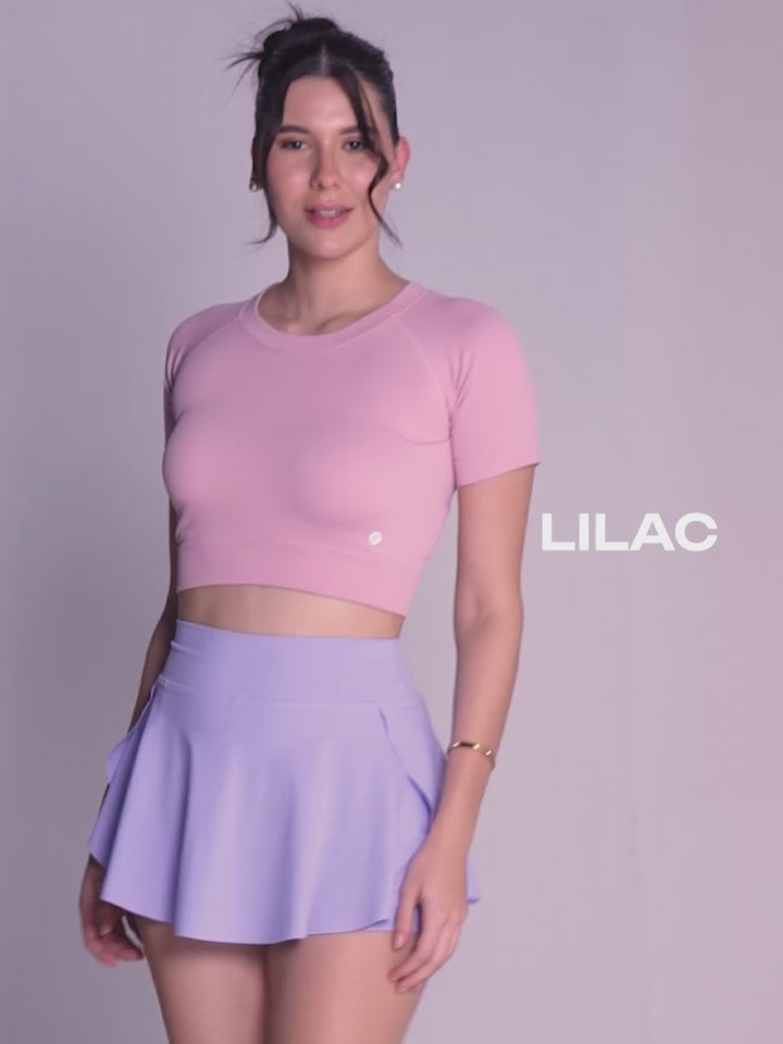 Lilac Swirl Tennis Skort