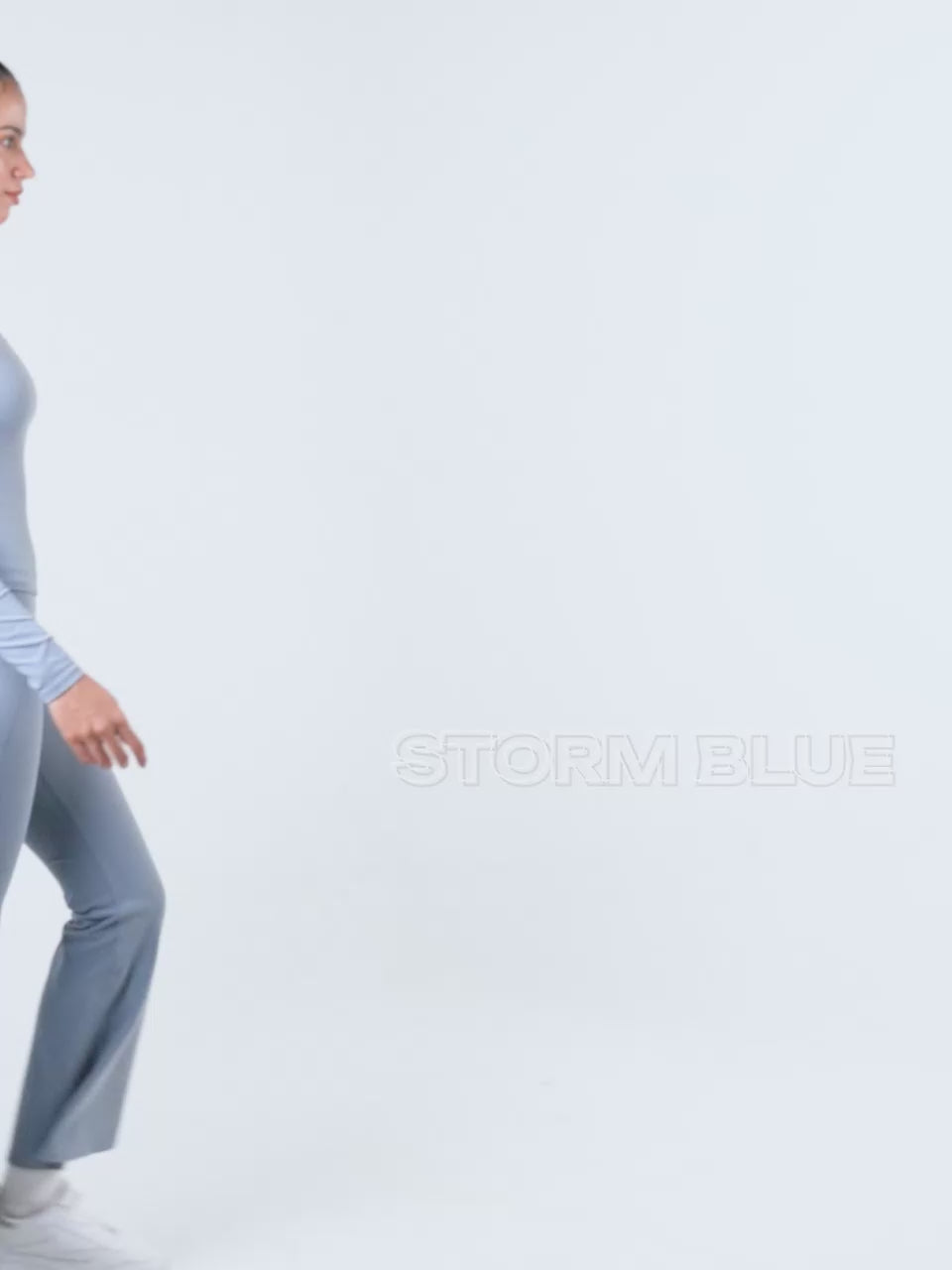Storm Blue Sculpt Bootcut Leggings