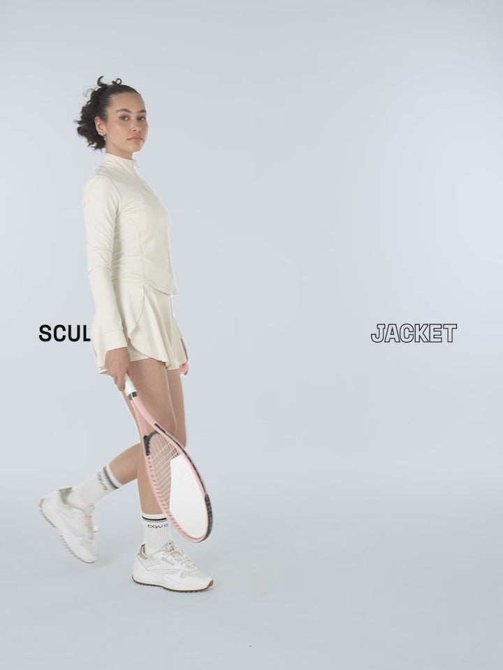 Ivory Sculptor Jacket