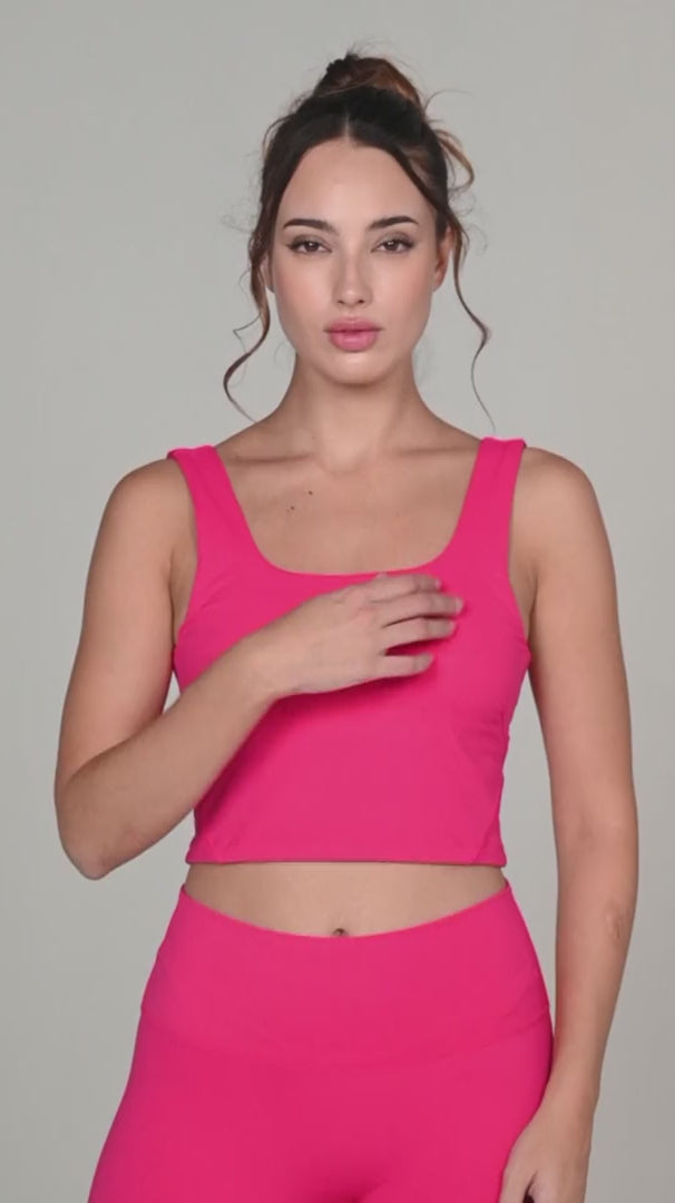 Fuchsia Elevate 24/7 Sports Bra