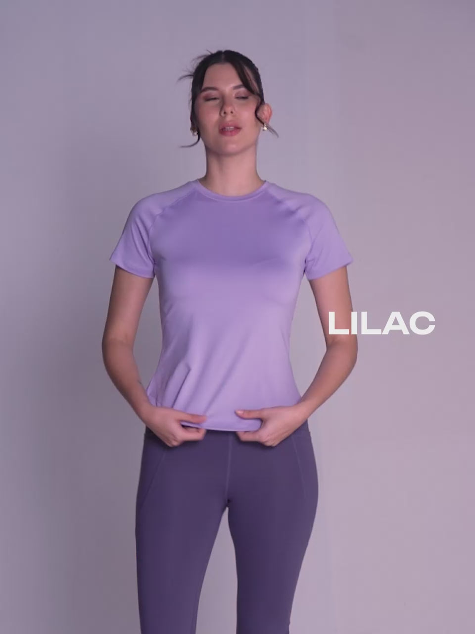 Lilac Training Tee