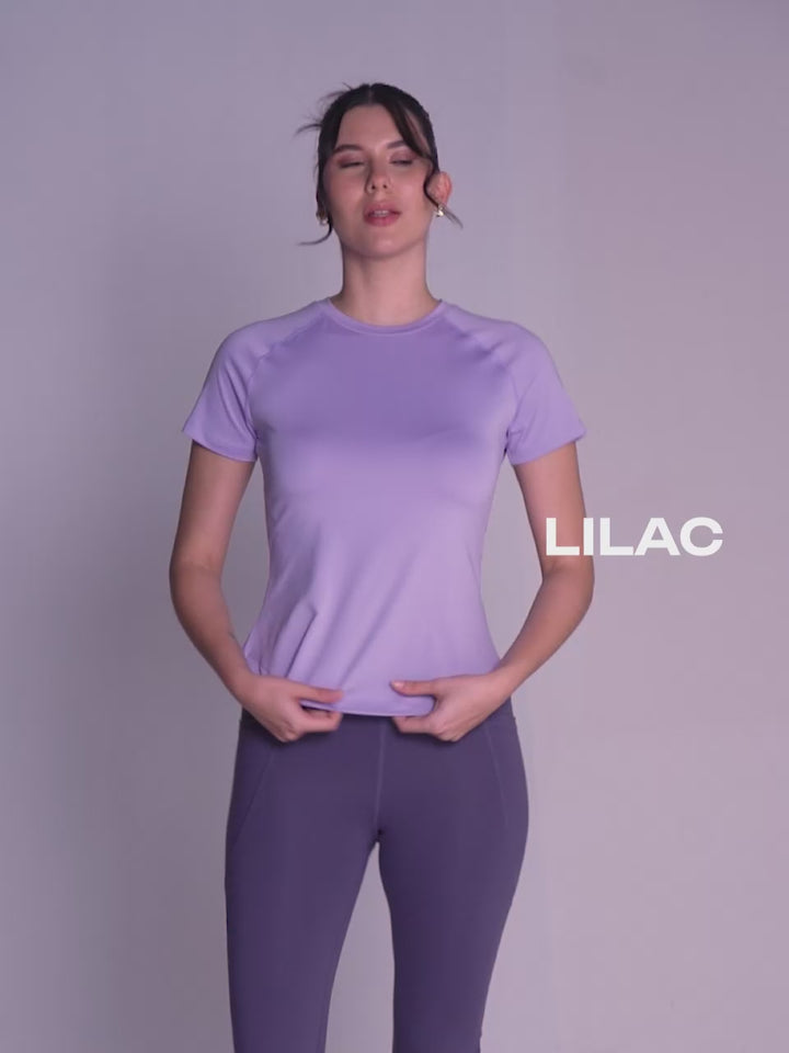 Lilac Training Tee