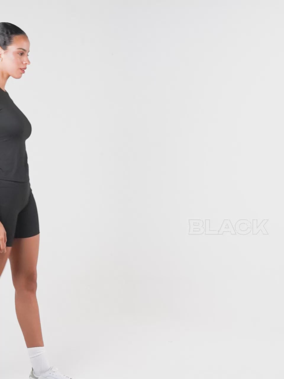 Black Sculpt Booty Shorts