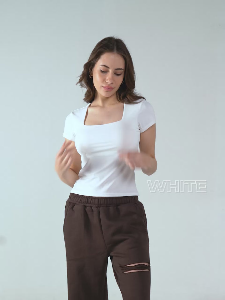 White Sculpt Built-In Top