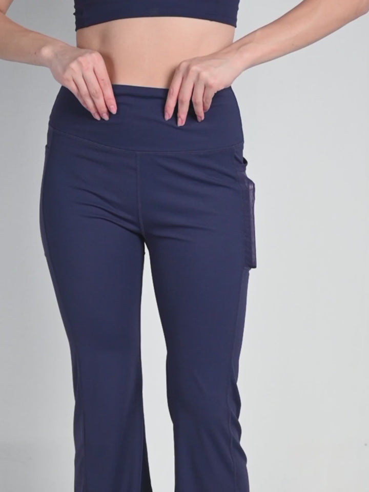 Purple All-Day Flex Flare Pants