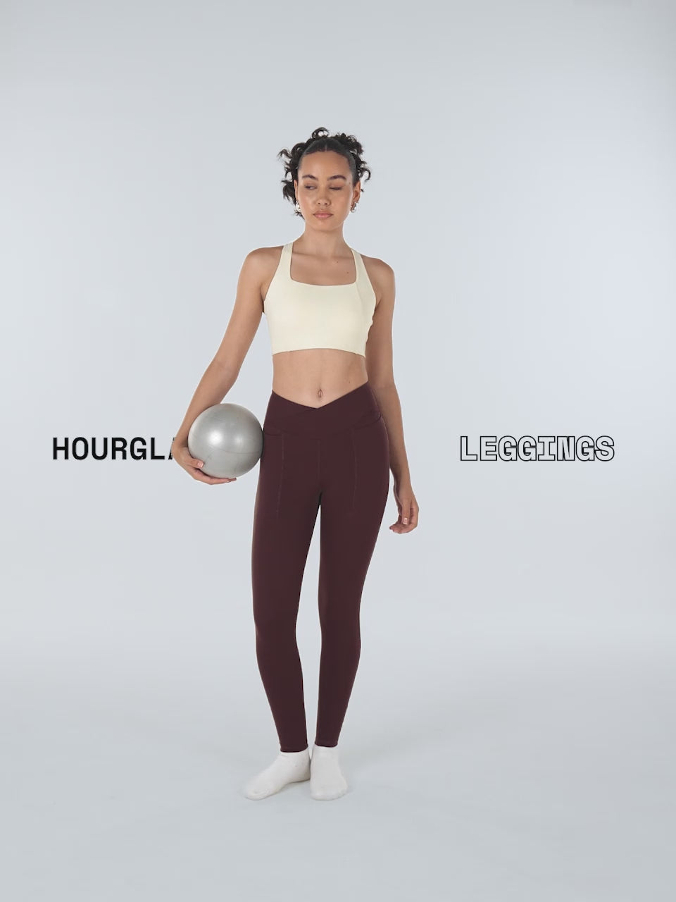 Brown Hourglass Snug Leggings