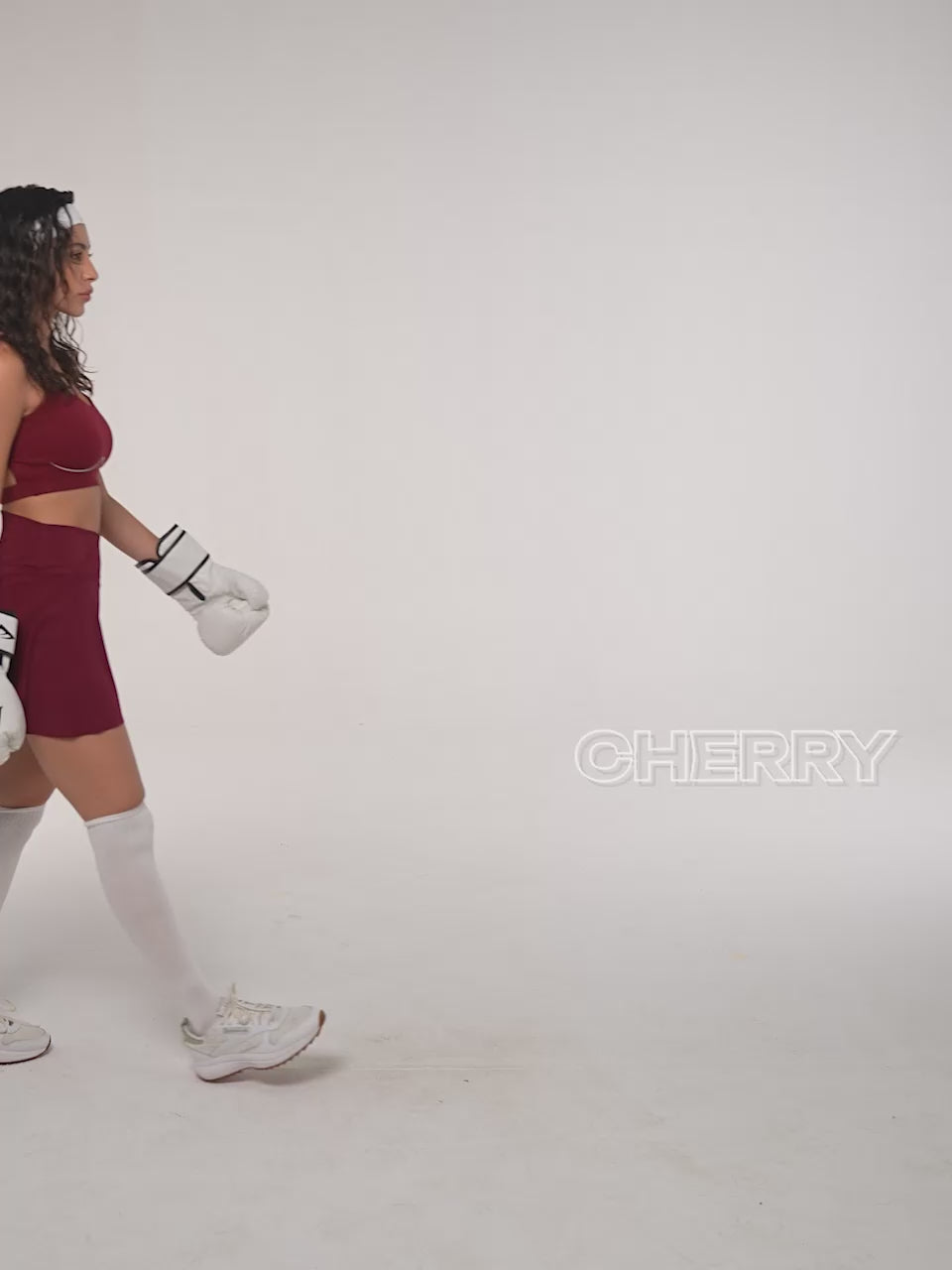 Cherry Hourglass Swirl Skorts