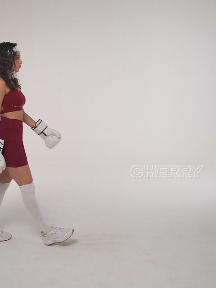 Cherry Hourglass Swirl Skorts