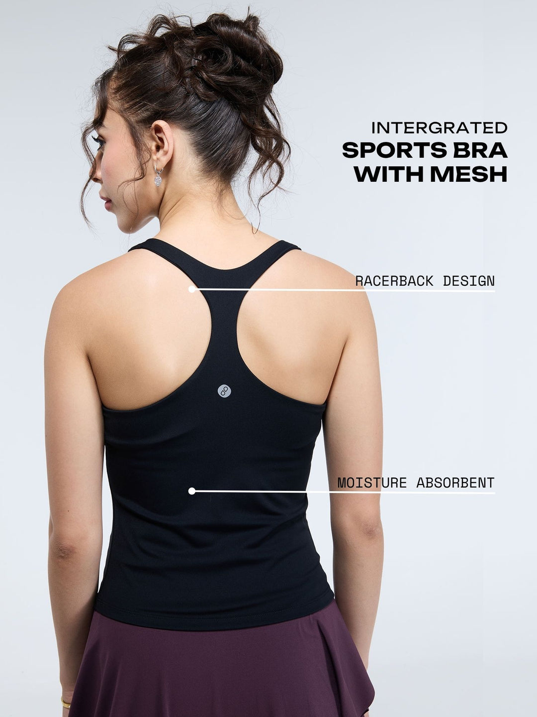 Black Racerback Tank | Sleek, Sporty & Breathable – Buy Now | Cava ...