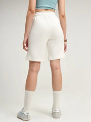 Arctic White Cava Essential Shorts CAVA athleisure