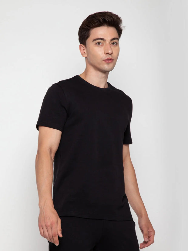 Black CAVA Embossed T-shirt CAVA athleisure