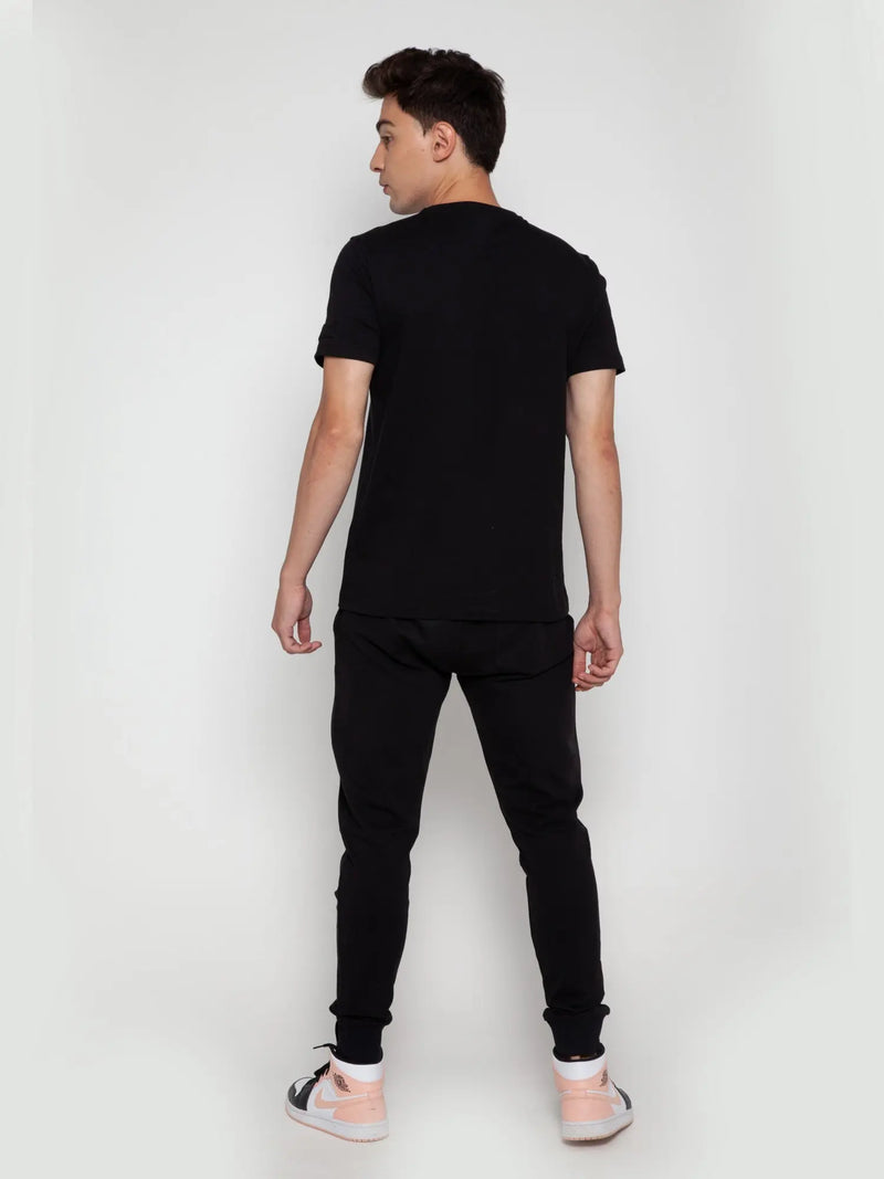 Black CAVA Embossed T-shirt CAVA athleisure