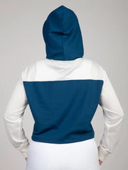 Blue & Cream Hoodie CAVA athleisure