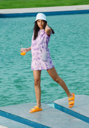 Candy Floss T-shirt Dress CAVA athleisure