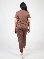 Chocolate T-shirt CAVA athleisure