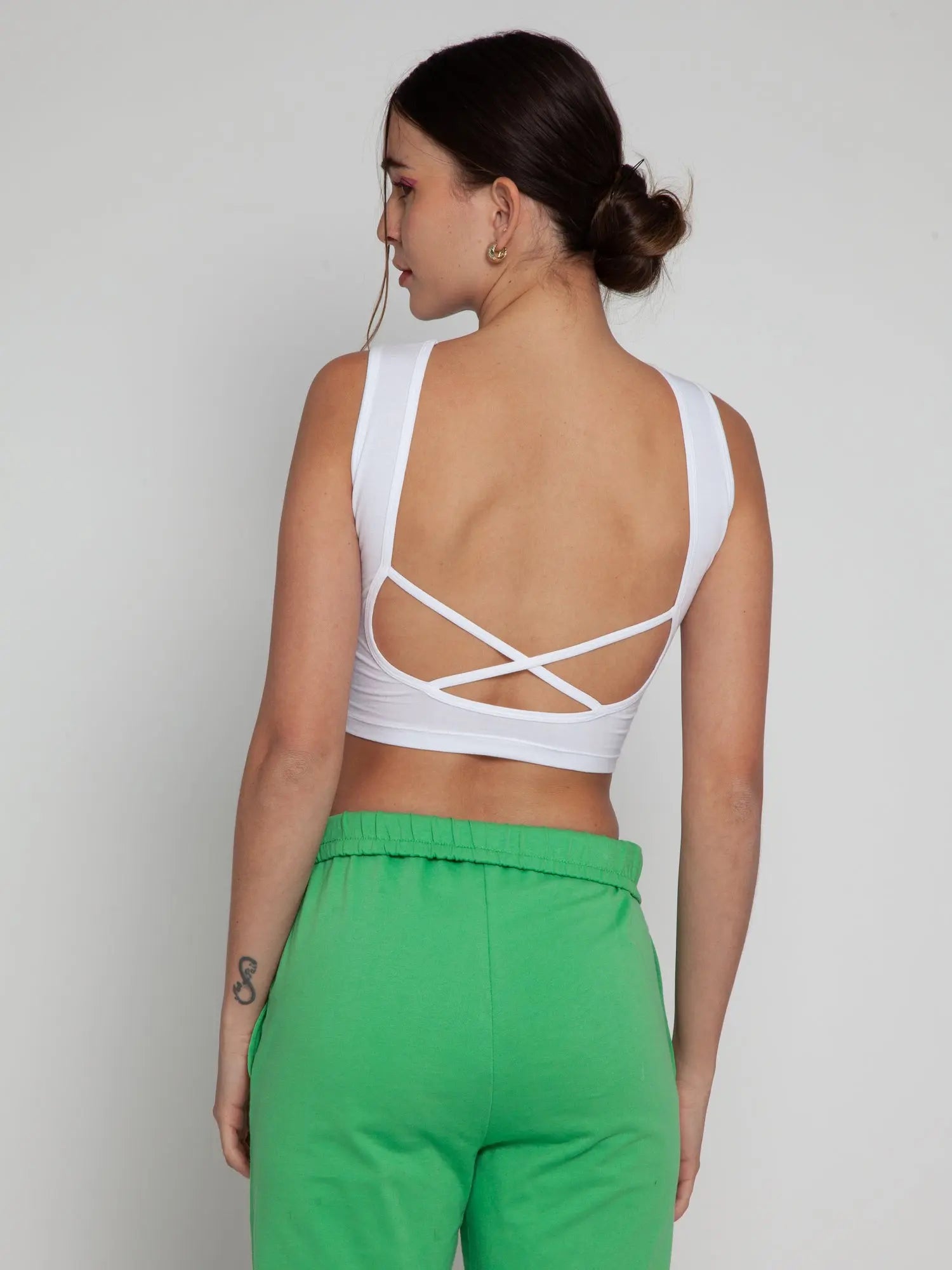 Criss-Cross Brami Top CAVA athleisure