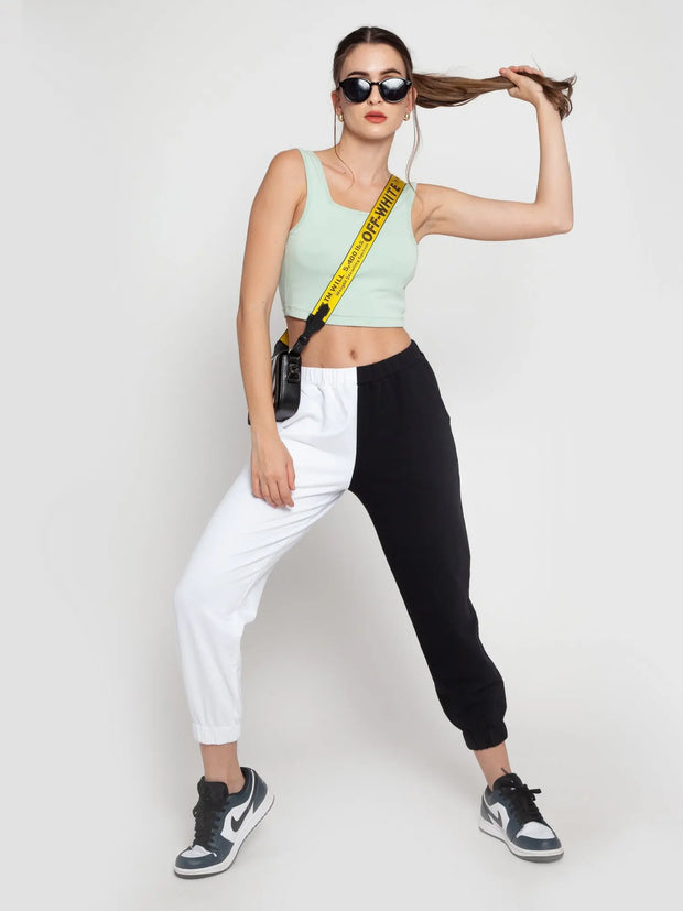 Desert Sage Criss-Cross Brami Top CAVA athleisure