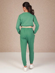 Forest Aster sweatshirt CAVA athleisure