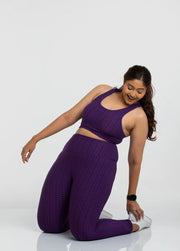 Grape Snatched Leggings CAVA athleisure